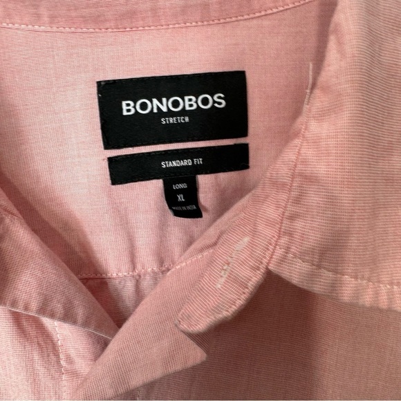 Men's Bonobos cotton button up shirt size xl 1843 - Picture 2 of 3